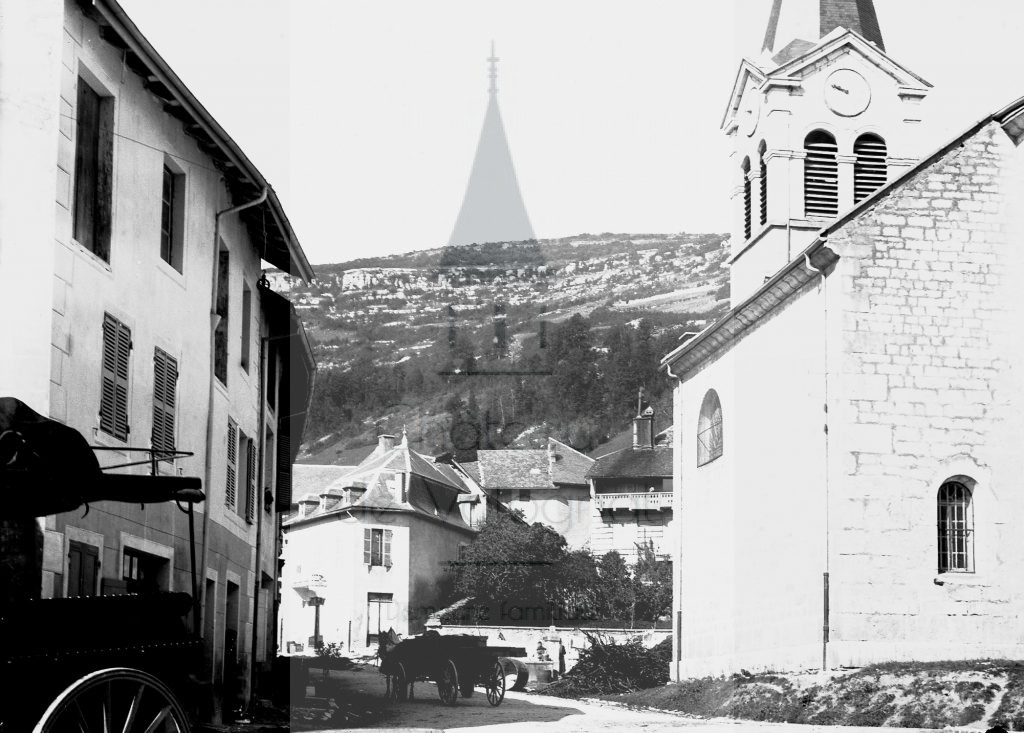 New - Château de Volognat - Photos - Hubert Vaffier - Saint germain de Joux - Dans le village - 1893-09-13 - 2871