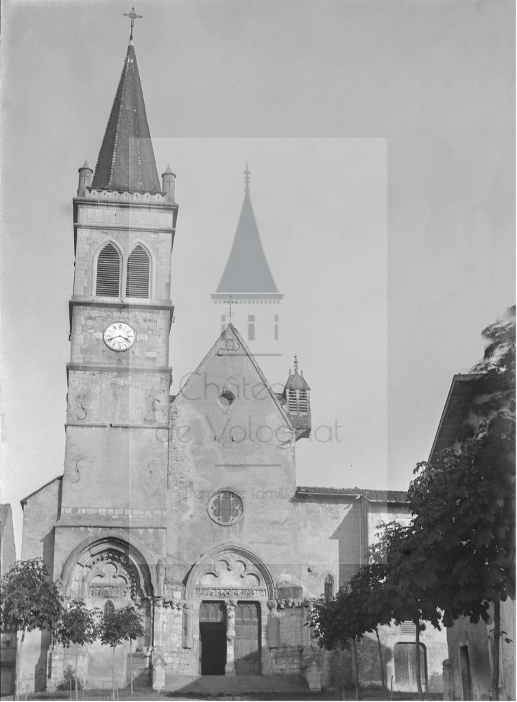 New - Château de Volognat - Photos - Hubert Vaffier - Ambroney - L'église - 1895-09-10 - 3042
