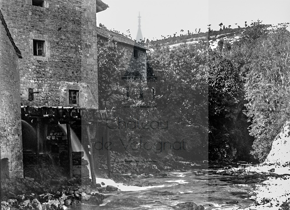 Château de Volognat - Photos - Hubert Vaffier - Intriat - Le moulin - 22/09/1895 - 3045