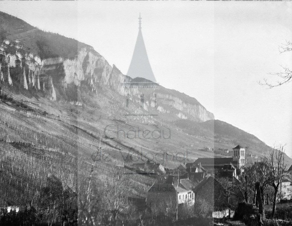 Château de Volognat - Photos - Hubert Vaffier - Villebois - Village et rochers - 16/11/1895 - 3089