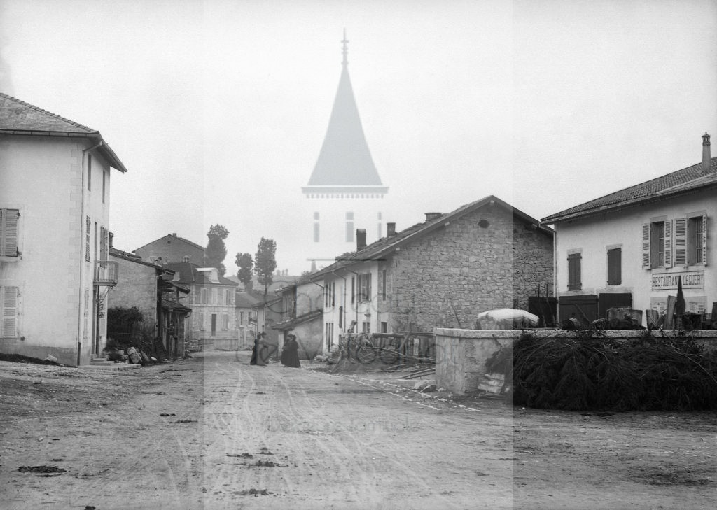 New - Château de Volognat - Photos - Hubert Vaffier - Condamine la Doye - Coté nord hotel - 1896-08-12 - 3116