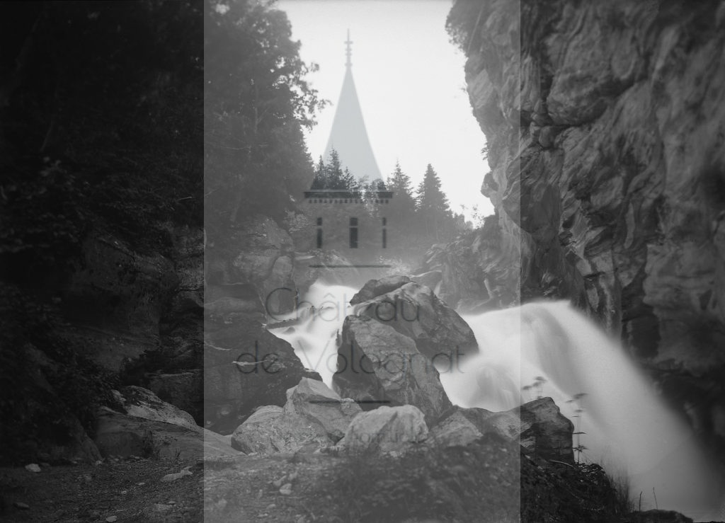 New - Château de Volognat - Photos - Hubert Vaffier - Brides Savoie - Cascade supérieure à Balendaz - 1883-08-03 - 376