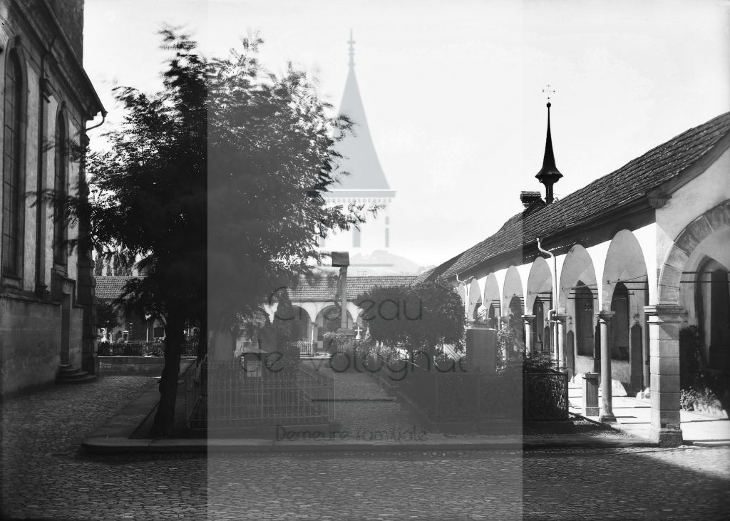 New - Château de Volognat - Photos - Hubert Vaffier - Lucerne - Le cimetière à la cathédrale - 1883-09-08 - 415