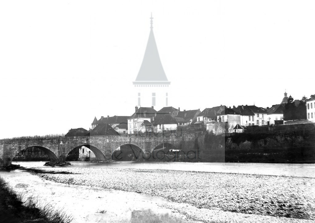 New - Château de Volognat - Photos - Hubert Vaffier - St Genis d'Aoste - Le village - 1883-12-17 - 441
