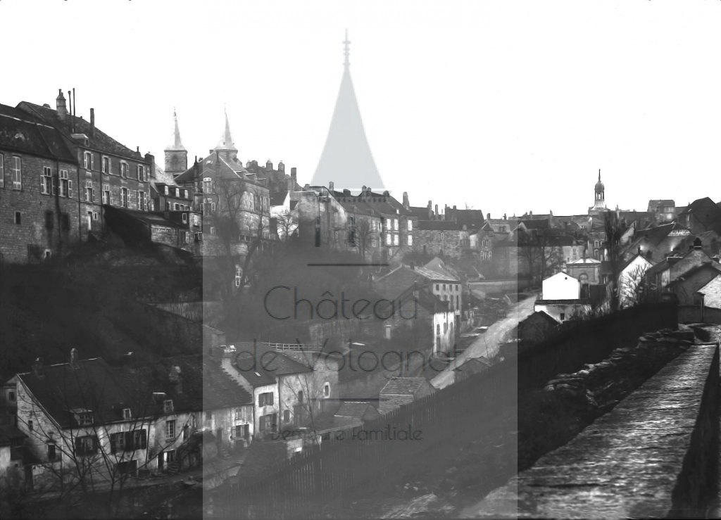 New - Château de Volognat - Photos - Hubert Vaffier - Chaumont - Une rue de la ville - 1884-02-23 - 470