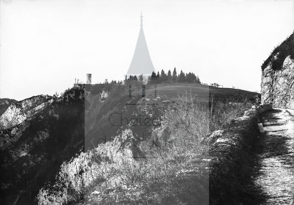 New - Château de Volognat - Photos - Hubert Vaffier - La Balme - La tour de la Balme - 1884-03-20 - 474