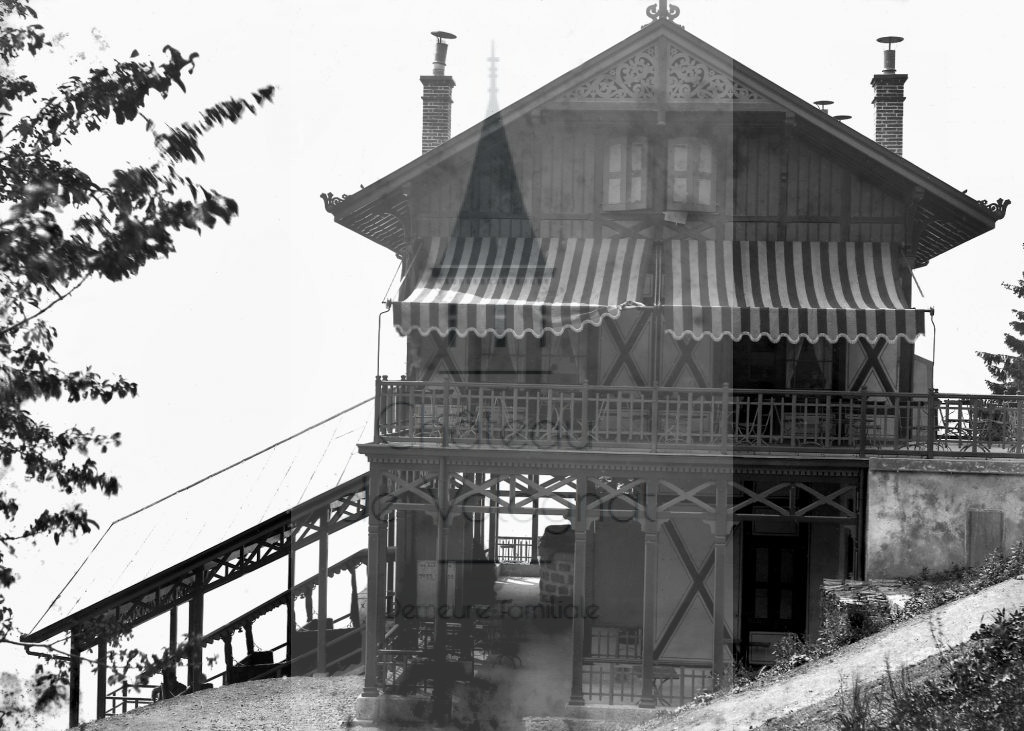 New - Château de Volognat - Photos - Hubert Vaffier - Lausanne - Station de Glion, chemin de fer de Territet - 1884-06-27 - 529