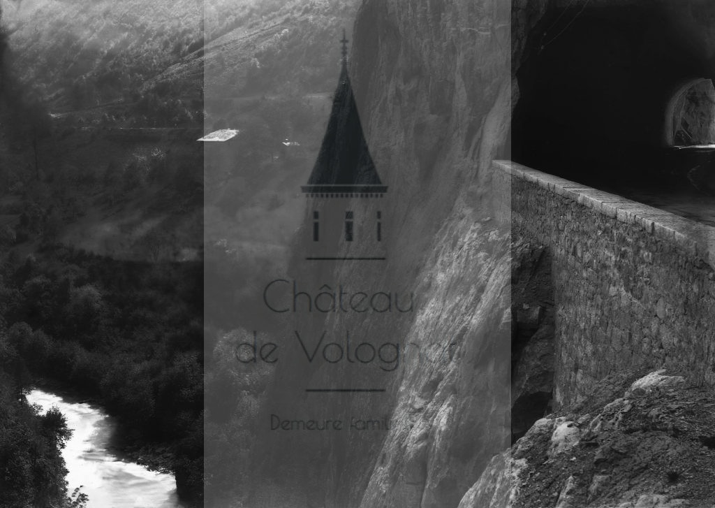New - Château de Volognat - Photos - Hubert Vaffier - Moutiers - Route de Moutier à Aime 1er tunnel - 1884-07-20 - 569