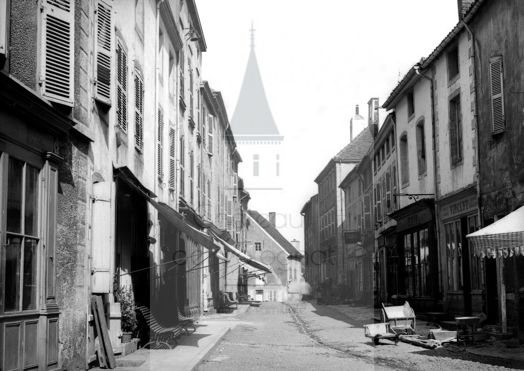 New - Château de Volognat - Photos - Hubert Vaffier - Cuisery - Grande rue - 1884-08-16 - 578