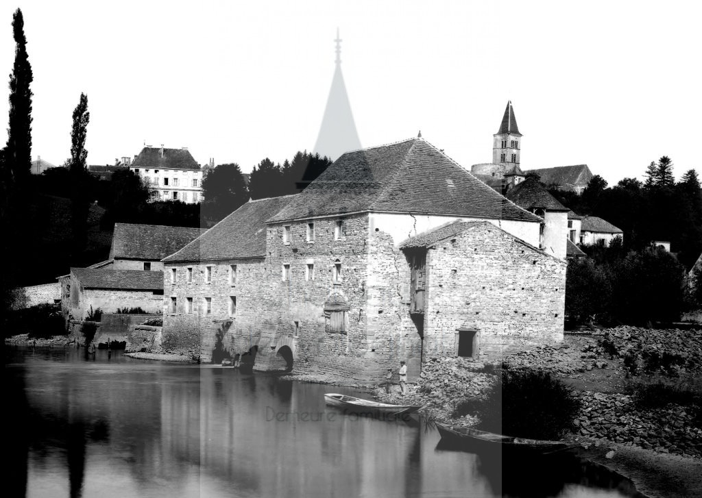 New - Château de Volognat - Photos - Hubert Vaffier - Cuisery - Le moulin de la Seille - 1884-08-16 - 580