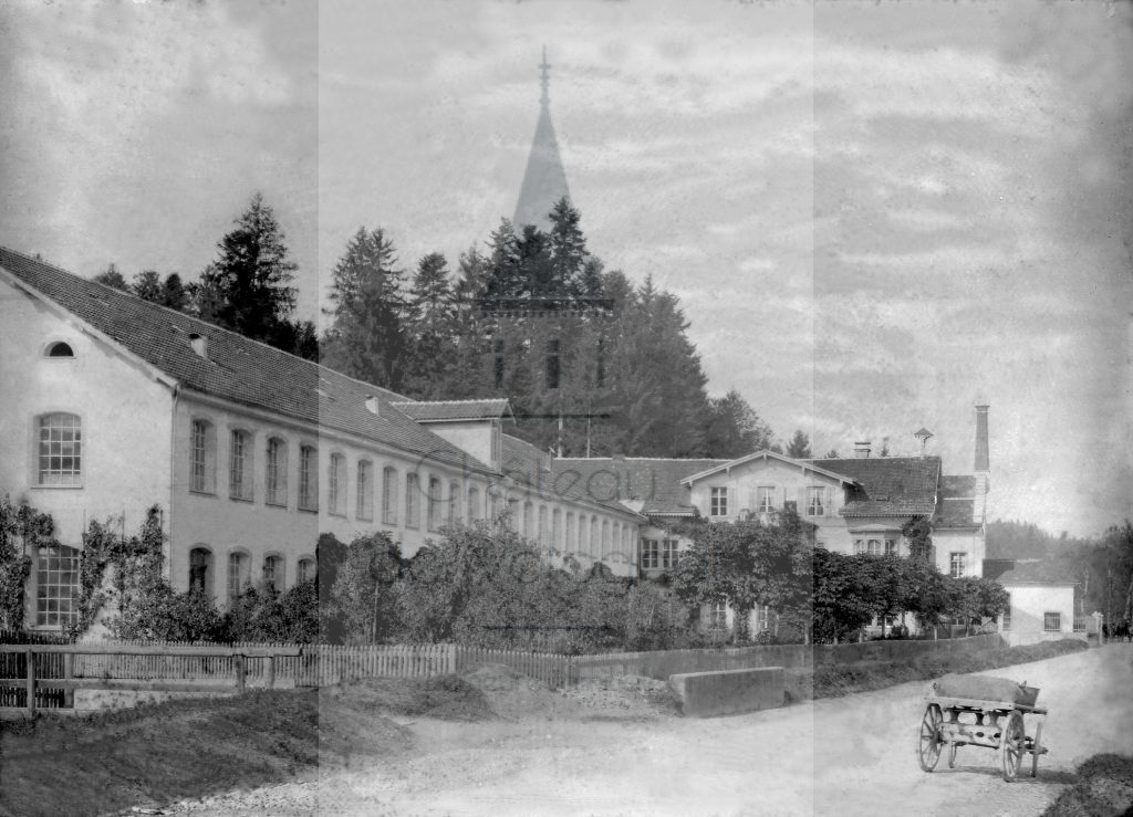 Château de Volognat - Photos - Hubert Vaffier - Lucerne - Filature de Rathen face - 13/10/1884 - 604