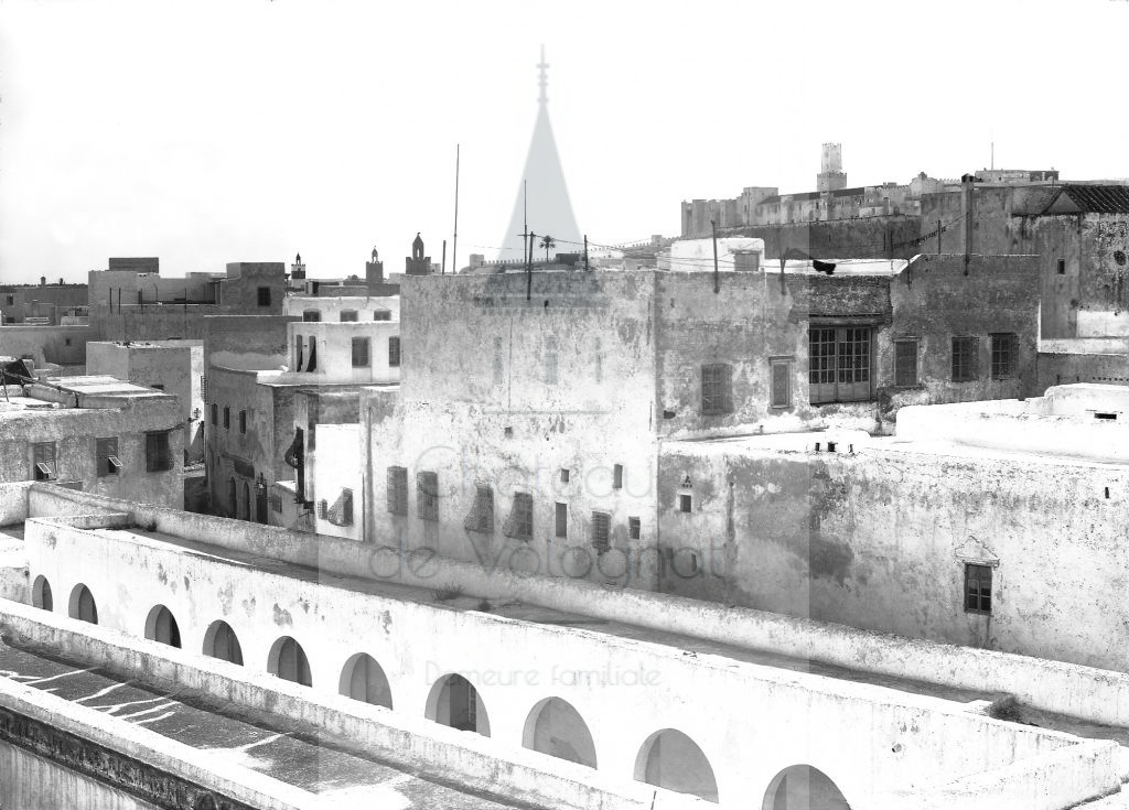 New - Château de Volognat - Photos - Hubert Vaffier - Sousse - Eglise catholique kasbat vue des terrasses - 1885-04-25 - 633