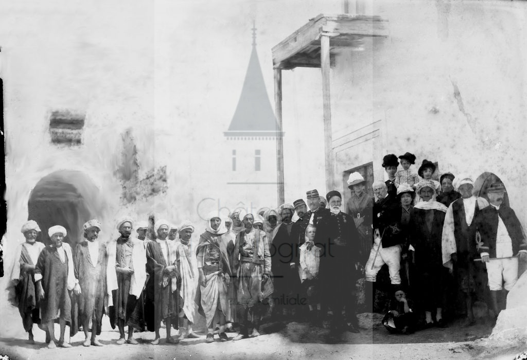 New - Château de Volognat - Photos - Hubert Vaffier - Kalaa Kabira - Deuxième groupe reception du général Riu par le Kalif - 1885-05-21 - 708