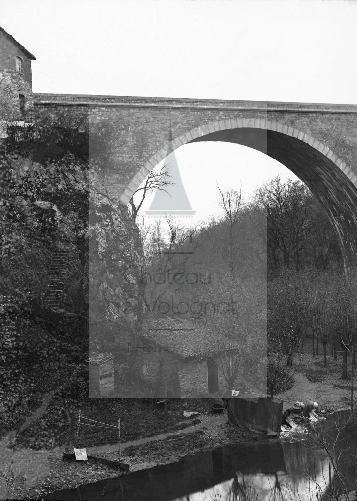 Château de Volognat - Photos - Hubert Vaffier - Francheville - Le grand pont coté - 28/10/1885 - 804