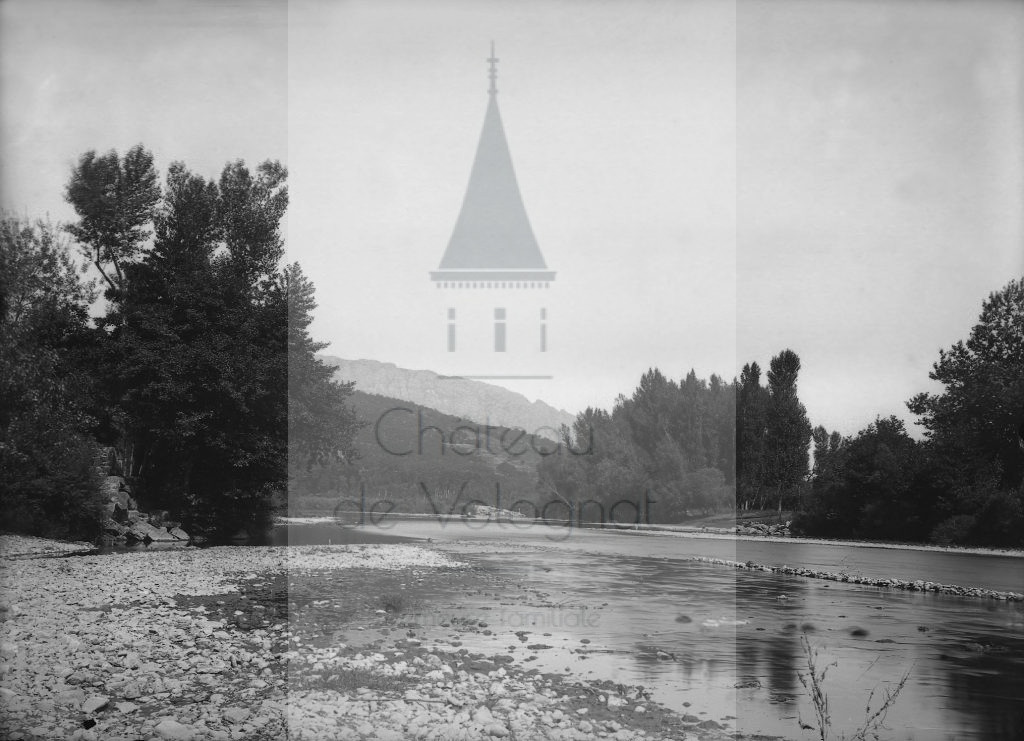 New - Château de Volognat - Photos - Hubert Vaffier - Lamalou - La rivière de l'Orbe - 1880-07-24 - 83