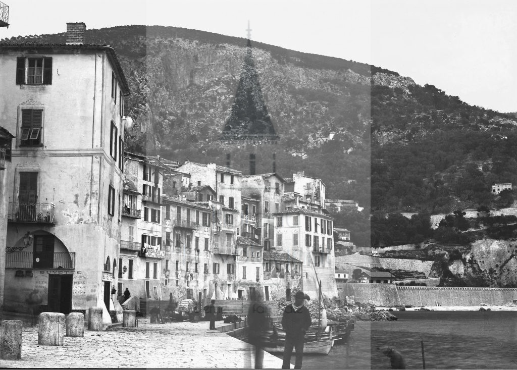 New - Château de Volognat - Photos - Hubert Vaffier - Villefranche sur Mer - Vue prise sur le quai - 1886-04-02 - 889