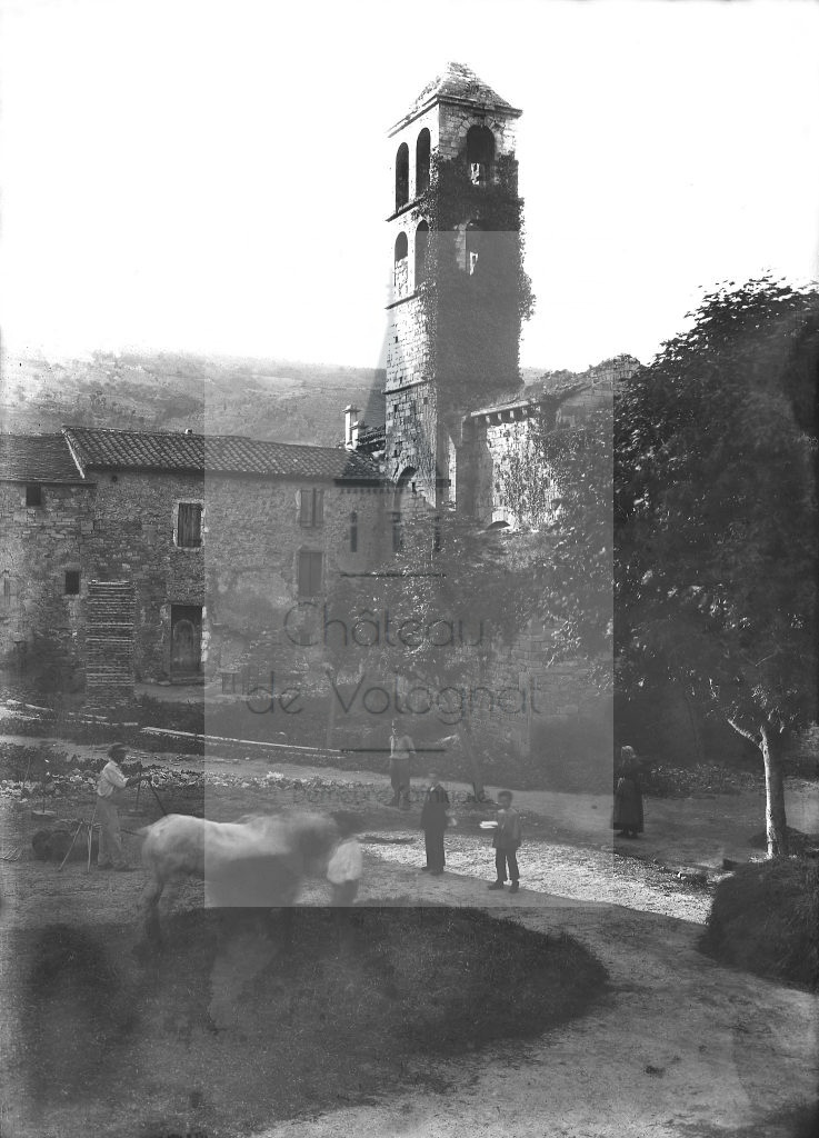 Château de Volognat - Photos - Hubert Vaffier - Villemagne-l'Argentière - Ancienne église de Villemagne - 30/07/1880 - 90
