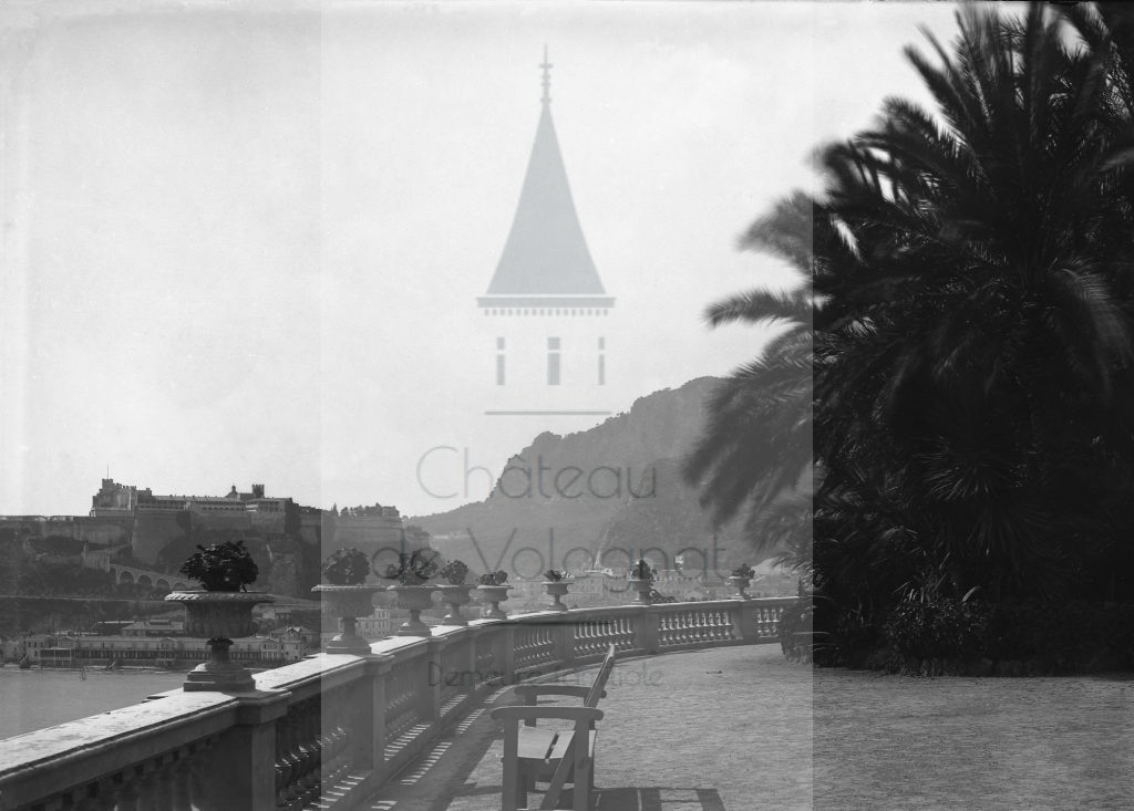 New - Château de Volognat - Photos - Hubert Vaffier - Monté Carlo - Vu de Monaco depuis Monté Carlo - 1886-04-04 - 905
