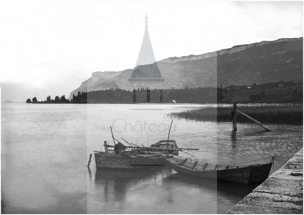 New - Château de Volognat - Photos - Hubert Vaffier - Aix les bains - Sur le port et Chambotte - 1886-06-02 - 939