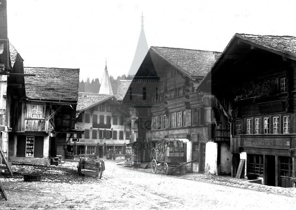 New - Château de Volognat - Photos - Hubert Vaffier - Saanen - Arrivé à Saanen - 1886-08-19 - 962